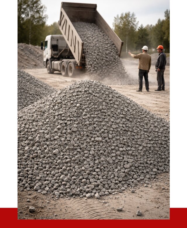 Гранитный щебень фракция 0-5 в Алейске от 2990 руб ПРОНЕРУДЛук