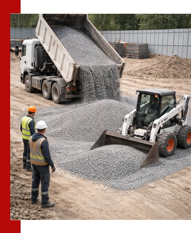 Доставка и продажа гранитного щебня фракции 0-5 в Алейске