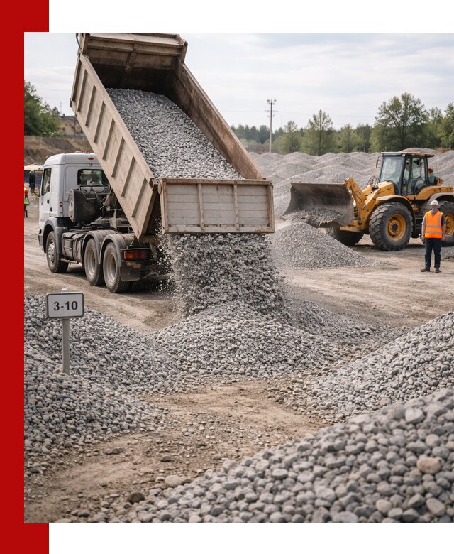 Гранитный щебень фракции 3–10: доставка и продажа в Алейске