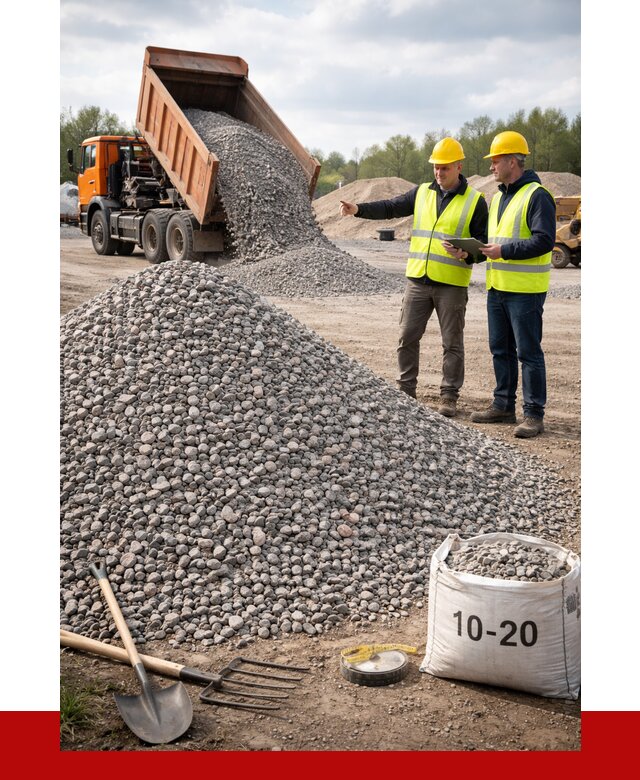 Гранитный щебень фракция 10-20 в Алейске от 4331 руб.|ПРОНЕРУДЛук