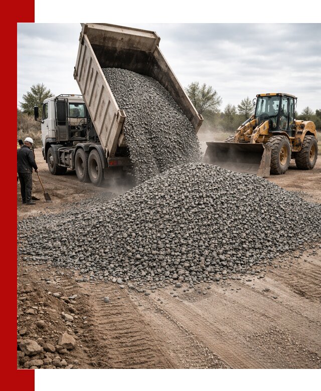 Гранитный щебень фракция 10-20 с доставкой в Алейске