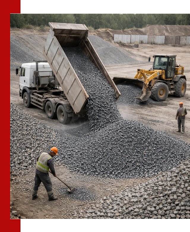 Щебень габбро-диабаз фр. 5-20 с доставкой в Алейске