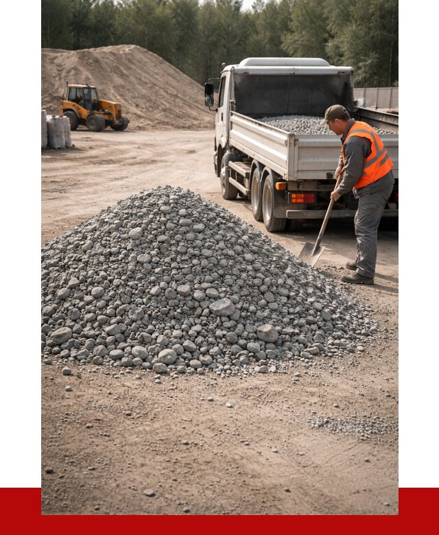 Гравийный щебень фракция 5-10 в Алейске от 2268 р. | ПРОНЕРУДЛук