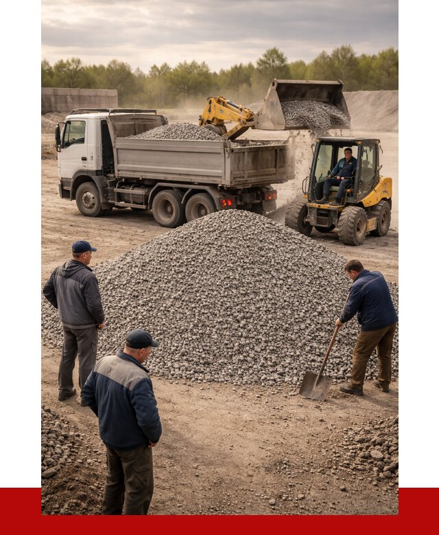 Гравийный щебень фракция 5-20 в Алейске от 2475 р. ПРОНЕРУДЛук