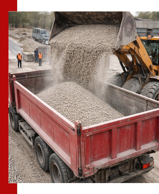 Купить известняковый щебень фракции 0-5 с доставкой в Алейске