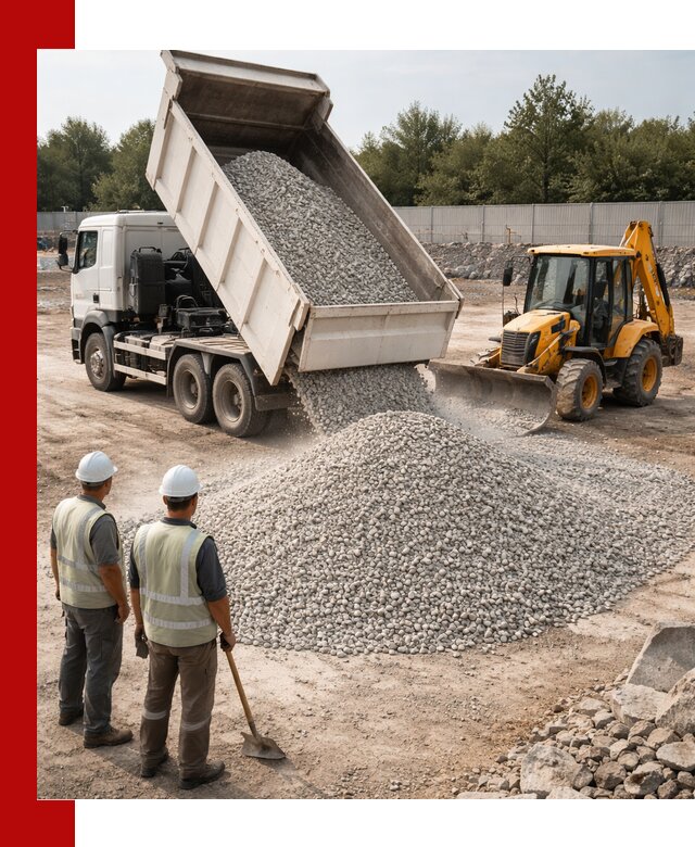 Купить известняковый щебень фракции 5–10 мм с доставкой в Алейске