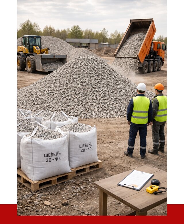 Известняковый щебень 20-40 в Алейске от 2165 р. ПРОНЕРУДЛук