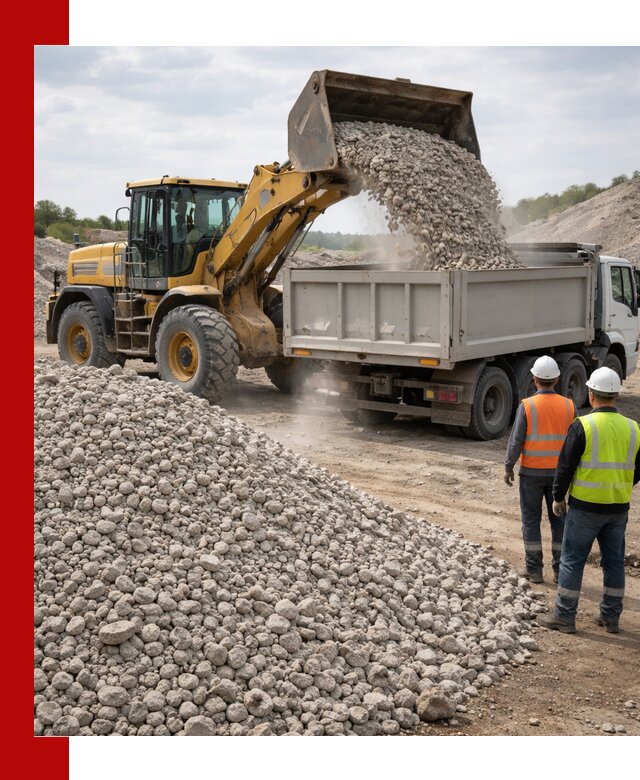 Доломитовый щебень фракция 40–71 доставка и продажа в Алейске