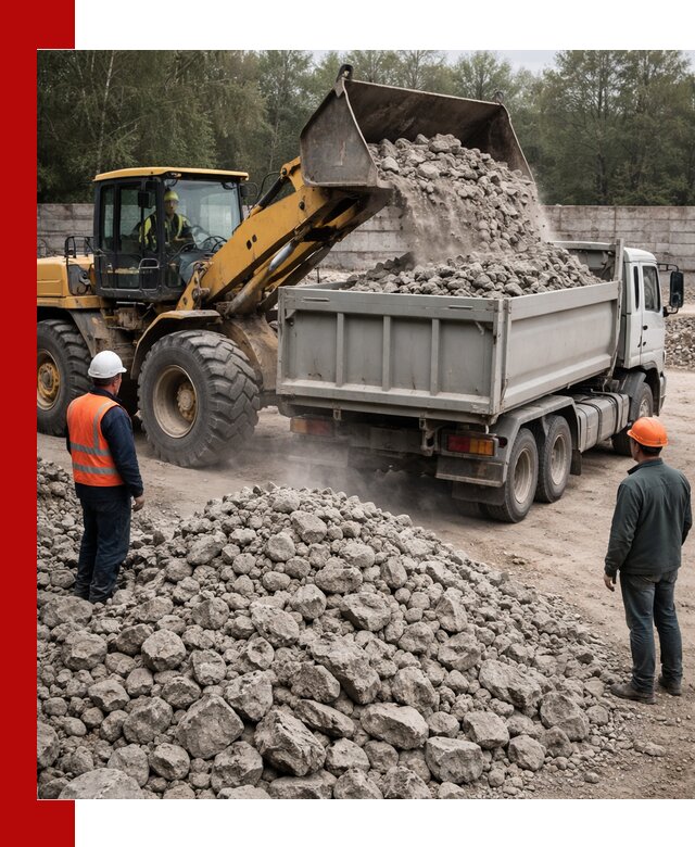 Вторичный щебень фракция 70–150 в Алейске с доставкой