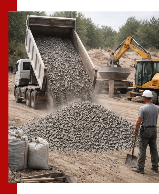 Доставка и продажа бетонного щебня в Алейске