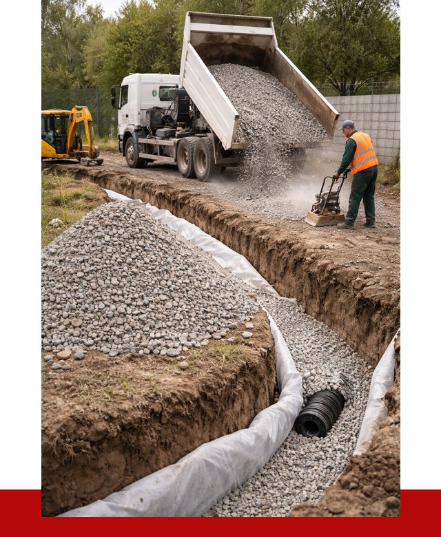 Щебень для дренажа в Алейске от 1908 р., ПРОНЕРУДЛук доставка