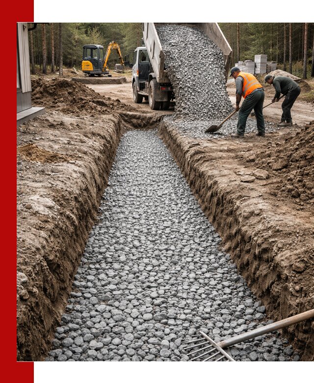 Щебень для дренажа с доставкой в Алейске высокого качества