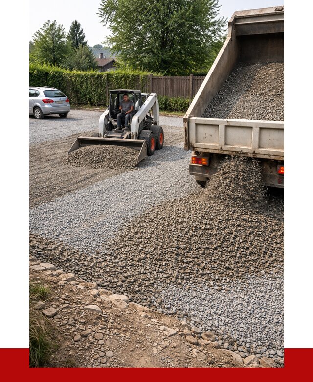 Щебень для парковки в Алейске с доставкой от 1237 р.| ПРОНЕРУДЛук