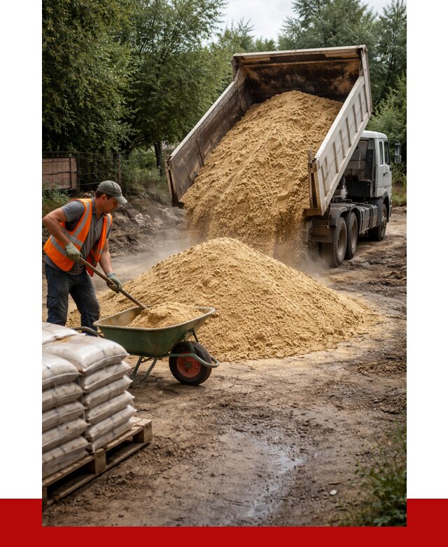 Купить песок с доставкой в Алейске от 1856 р. | ПРОНЕРУДЛук