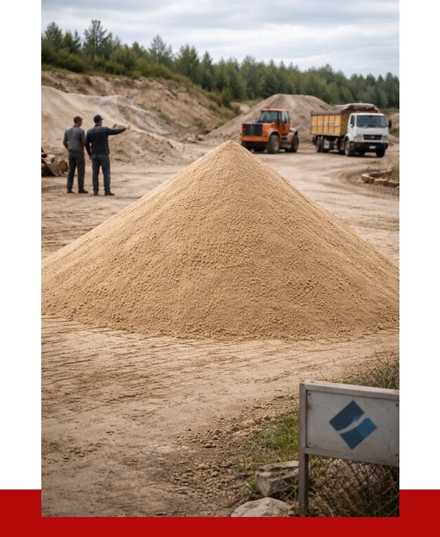 Карьерный песок навалом в Алейске от 1856 р. | ПРОНЕРУДЛук