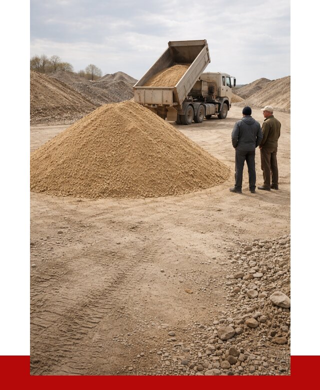 Карьерный песок крупнозернистый в Алейске от 8764 р | ПРОНЕРУДЛук