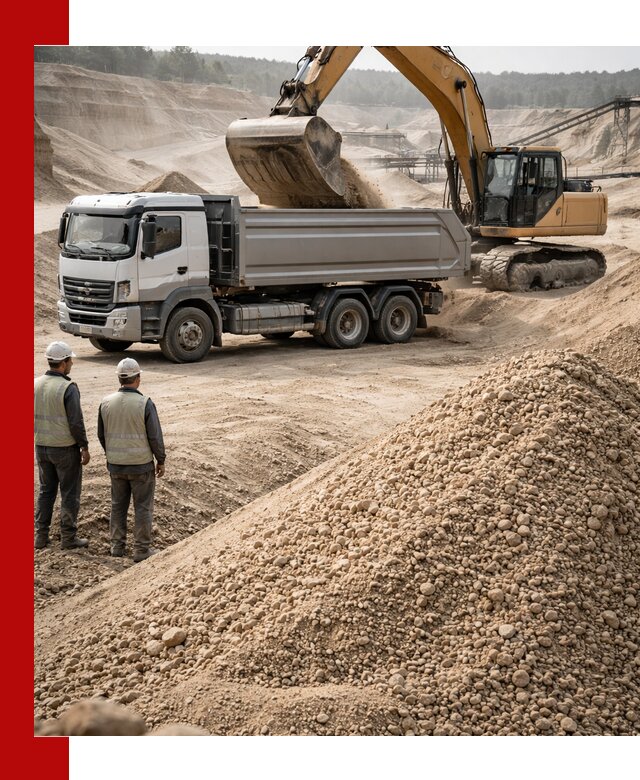 Карьерный крупнозернистый песок с доставкой в Алейске