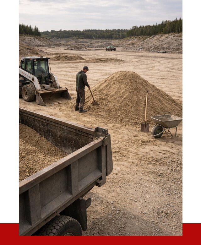 Карьерный песок среднезернистый в Алейске, от 2268 р. ПРОНЕРУДЛук