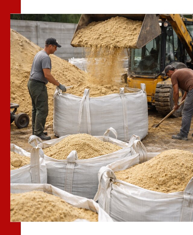 Поставка качественного песка для кладки в Алейске