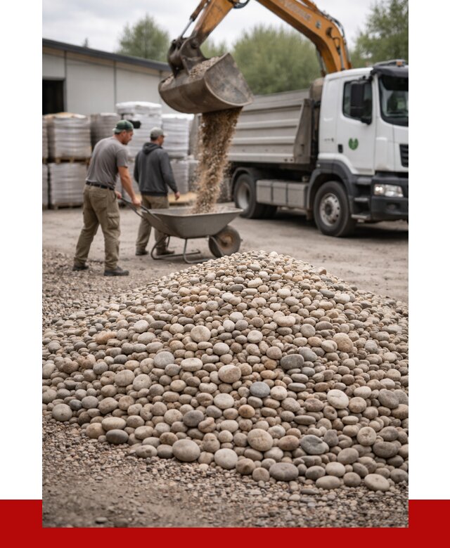 Галька декоративная в Алейске от 3300 р. за куб | ПРОНЕРУДЛук