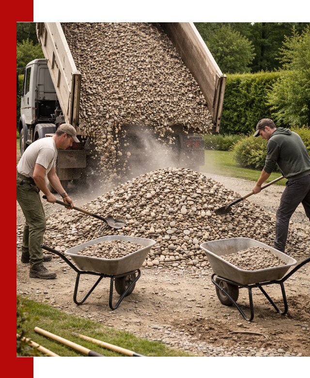 Доставка и продажа декоративной гальки в Алейске