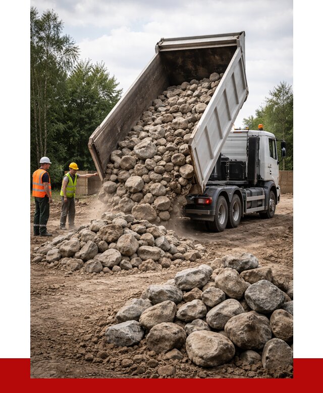 Купить булыжник в Алейске с доставкой от 4640 р. за куб | ПРОНЕРУДЛук