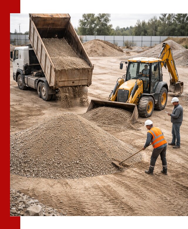 Поставка и доставка ПГС С4 в мешках и самосвалах в Алейске