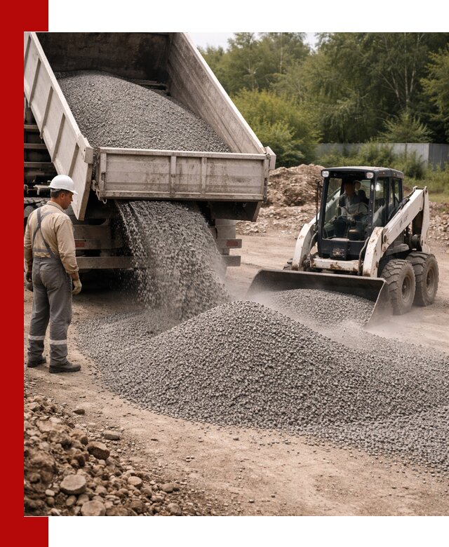 Доставка гравийного отсева 0-5 в Алейске оптом и в розницу