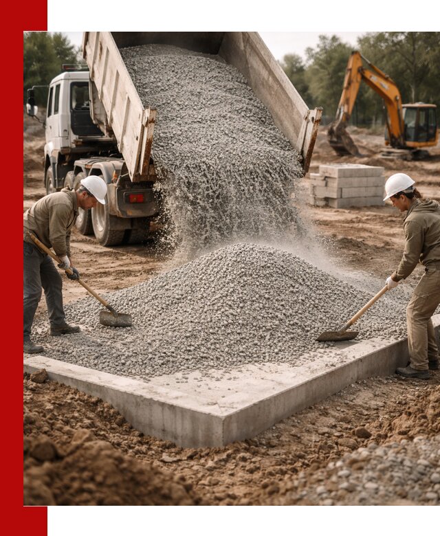 Доставка и продажа отсева для бетона в Алейске