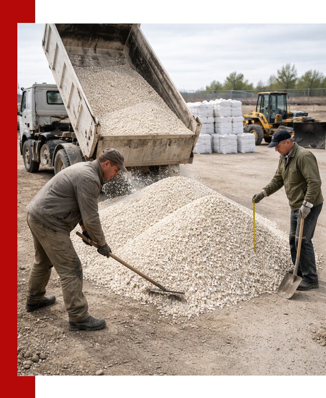 Мраморная крошка с доставкой и разгрузкой в Алейске
