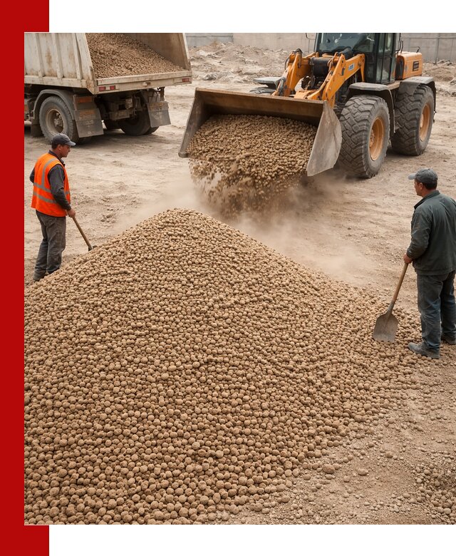 Керамзит фракция 10-20 с доставкой в Алейске