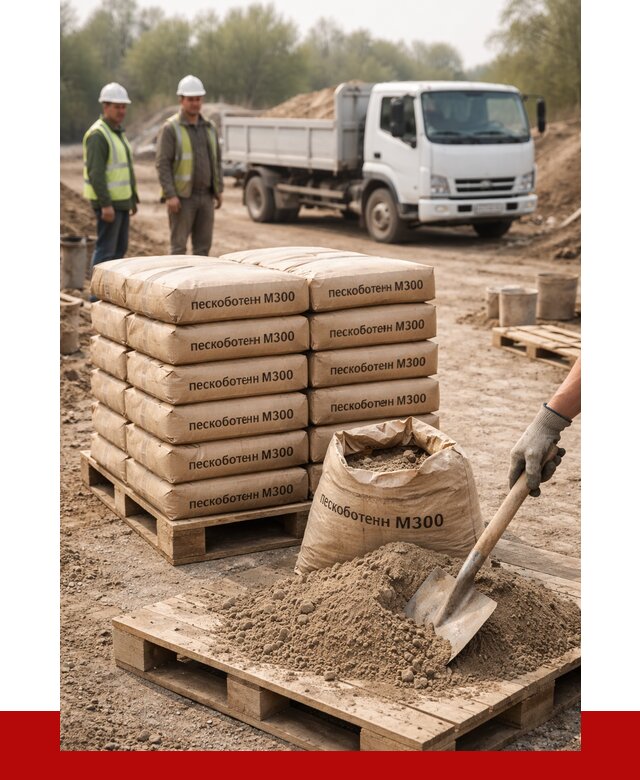 Пескобетон М300 в Алейске с доставкой от 4795 р. за куб | ПРОНЕРУДЛук