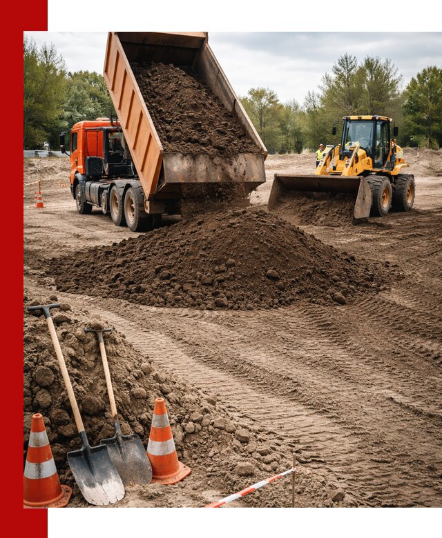 Поставка и доставка планировочного грунта в Алейске