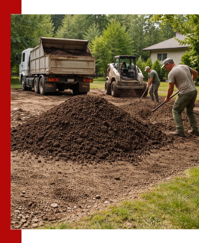 Доставка и укладка грунта для газона в Алейске