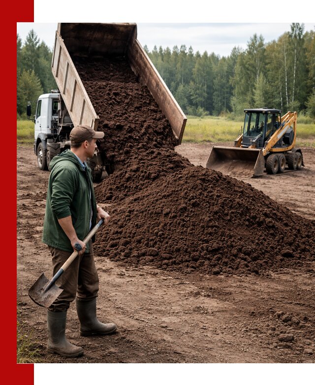 Купить верховой торф с доставкой в Алейске для садоводства и растений