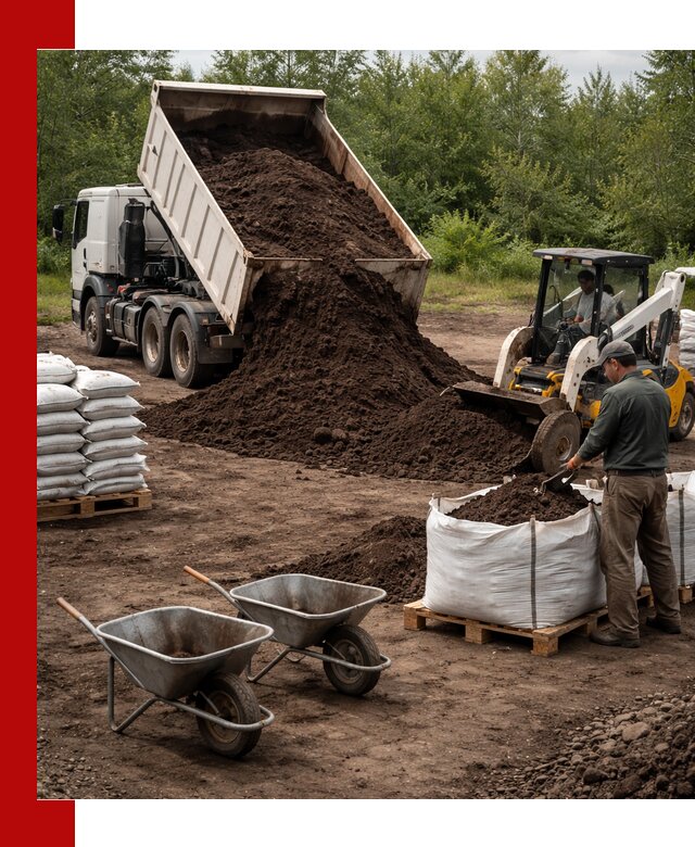 Доставка и продажа торфогрунта в Алейске оптом и в розницу
