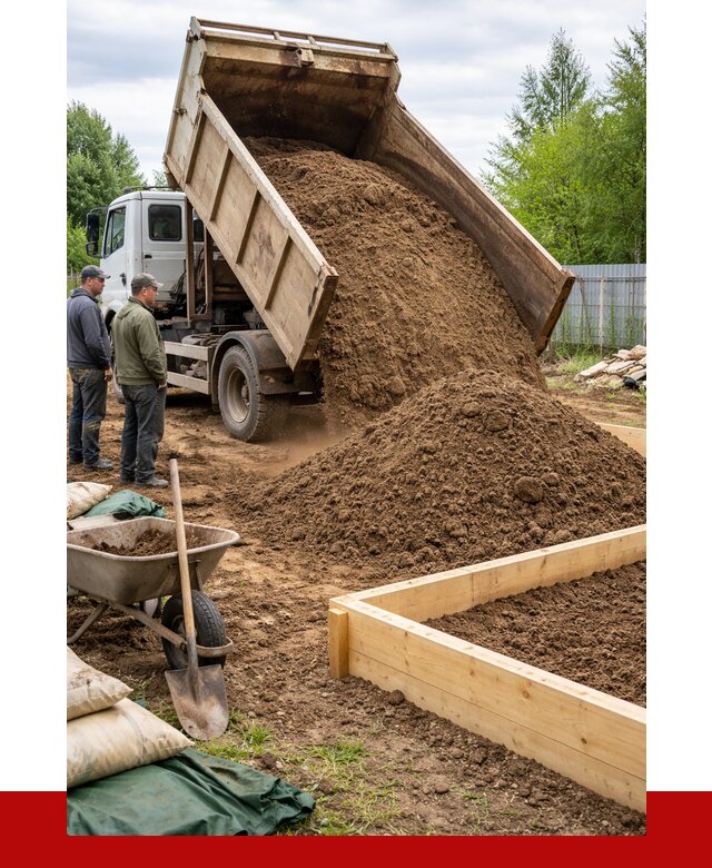 Торфо песчаная смесь в Алейске с доставкой от 1908 р. | ПРОНЕРУДЛук