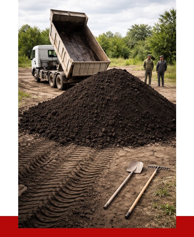 Купить чернозем навалом в Алейске от 1237 р. за куб | ПРОНЕРУДЛук