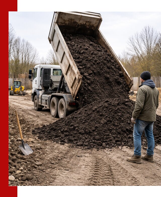 Доставка чернозема навалом в Алейске быстро и выгодно