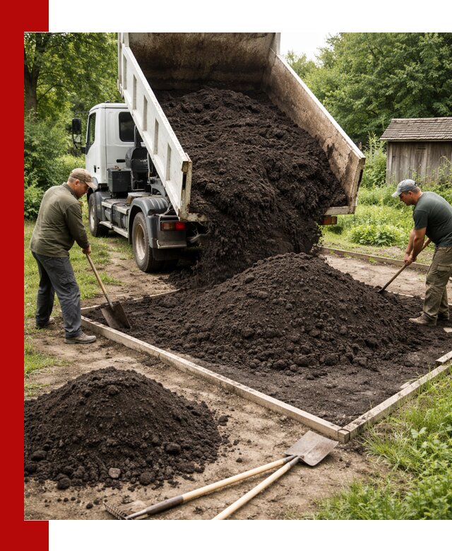 Купить чистый чернозем для огорода с доставкой в Алейске