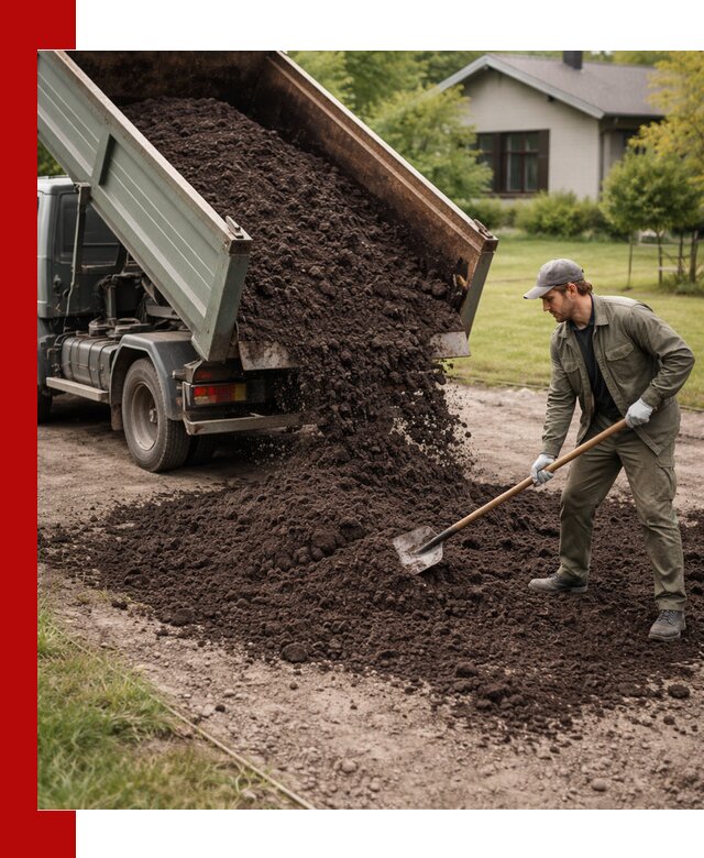 Чернозем для газона с доставкой в Алейске быстро и качественно