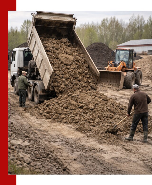 Доставка глин и суглинков в Алейске оптом и вкрай