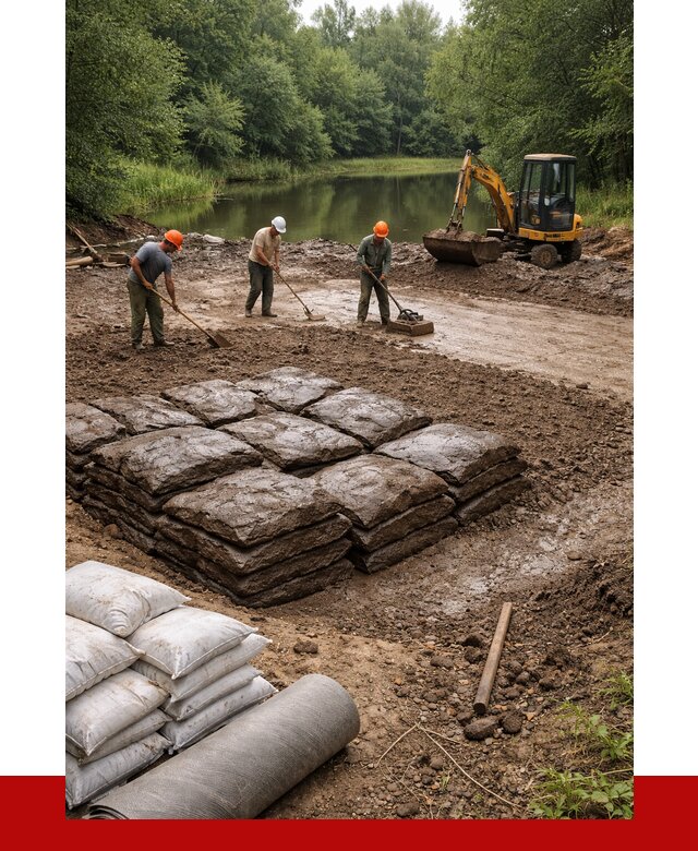 Купить глину для пруда в Алейске от 4640 р. с доставкой | ПРОНЕРУДЛук