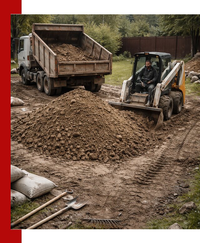 Суглинок для планировки участков в Алейске с доставкой и выгрузкой