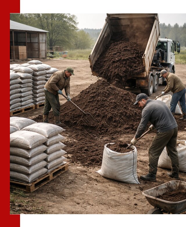 Доставка компоста оптом и в розницу в Алейске