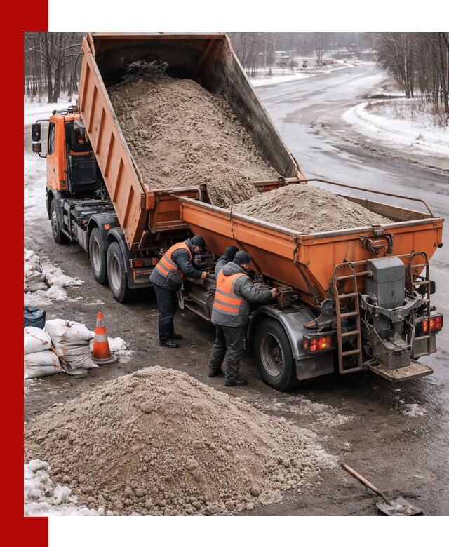 Поставка и вывоз пескосоля в Алейске оптом и в розницу