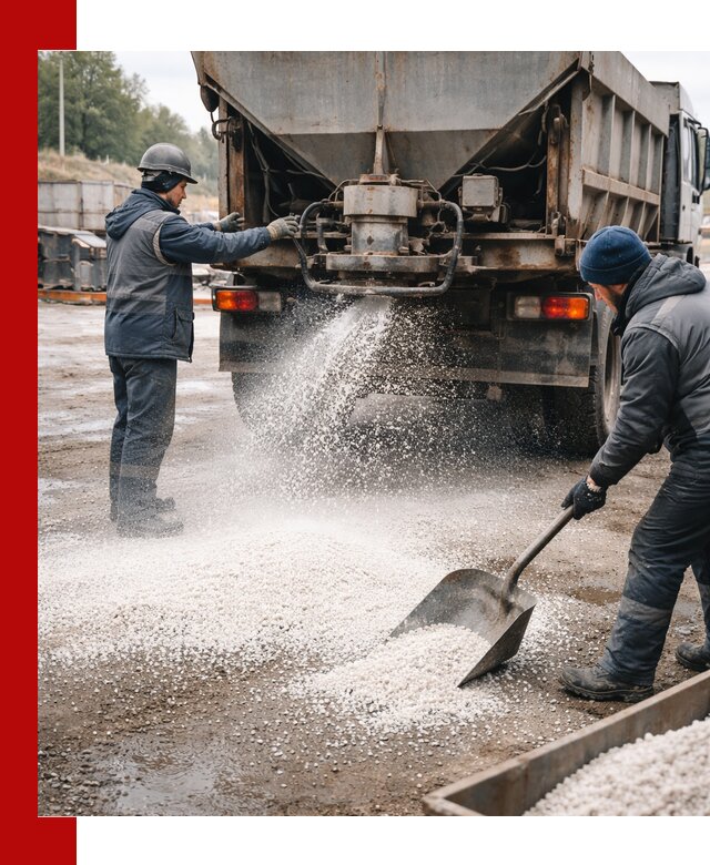 Доставка и продажа хлористого кальция в Алейске