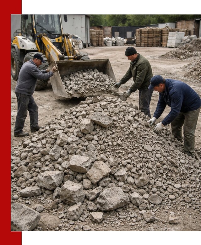 Демонтаж и вывоз бой бетона в Алейске