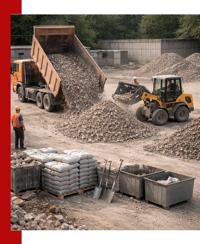 Вторичные материалы для отсыпки в Алейске — поставка и доставка