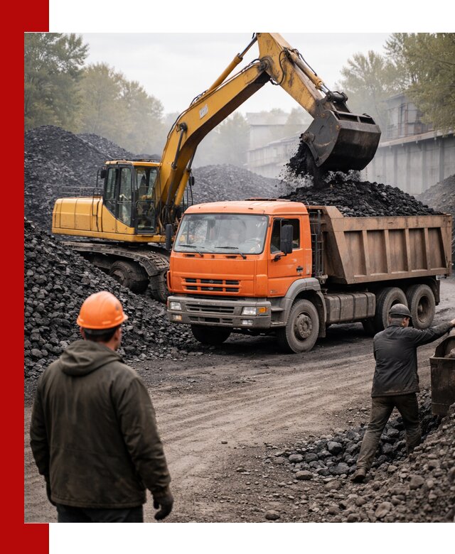 Доставка угля автотранспортом в Алейске быстро и выгодно